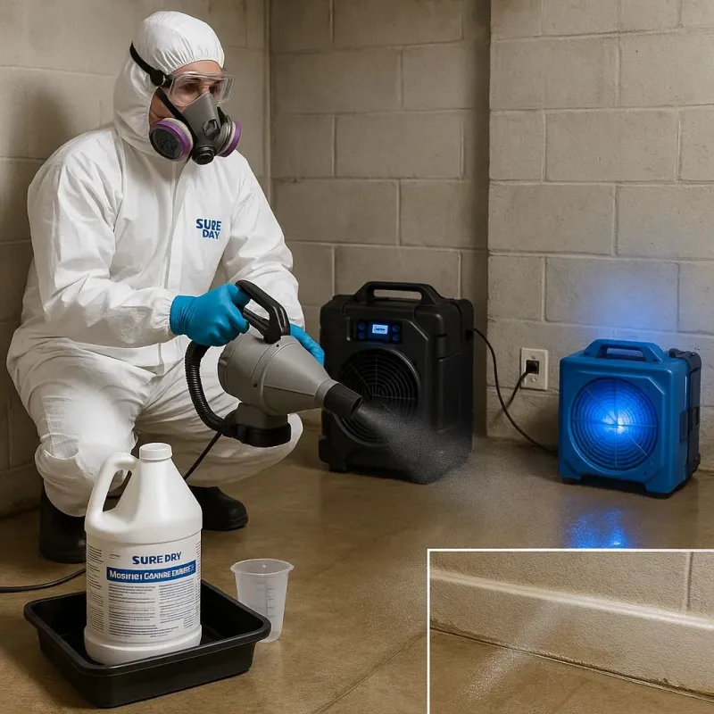 Sanitization and Odor Removal process in Saint Simon Mills, GA