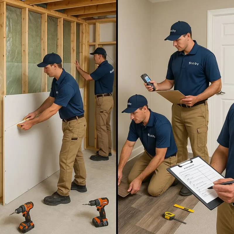 Repairs and Reconstruction process in Saint Simon Mills, GA