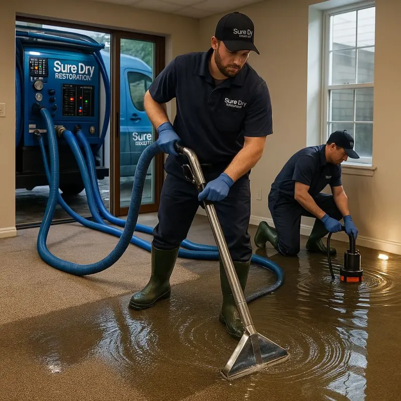 Water Extraction and Removal process in Saint Simon Mills, GA